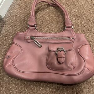 Cole Haan Pink Leather Satchel